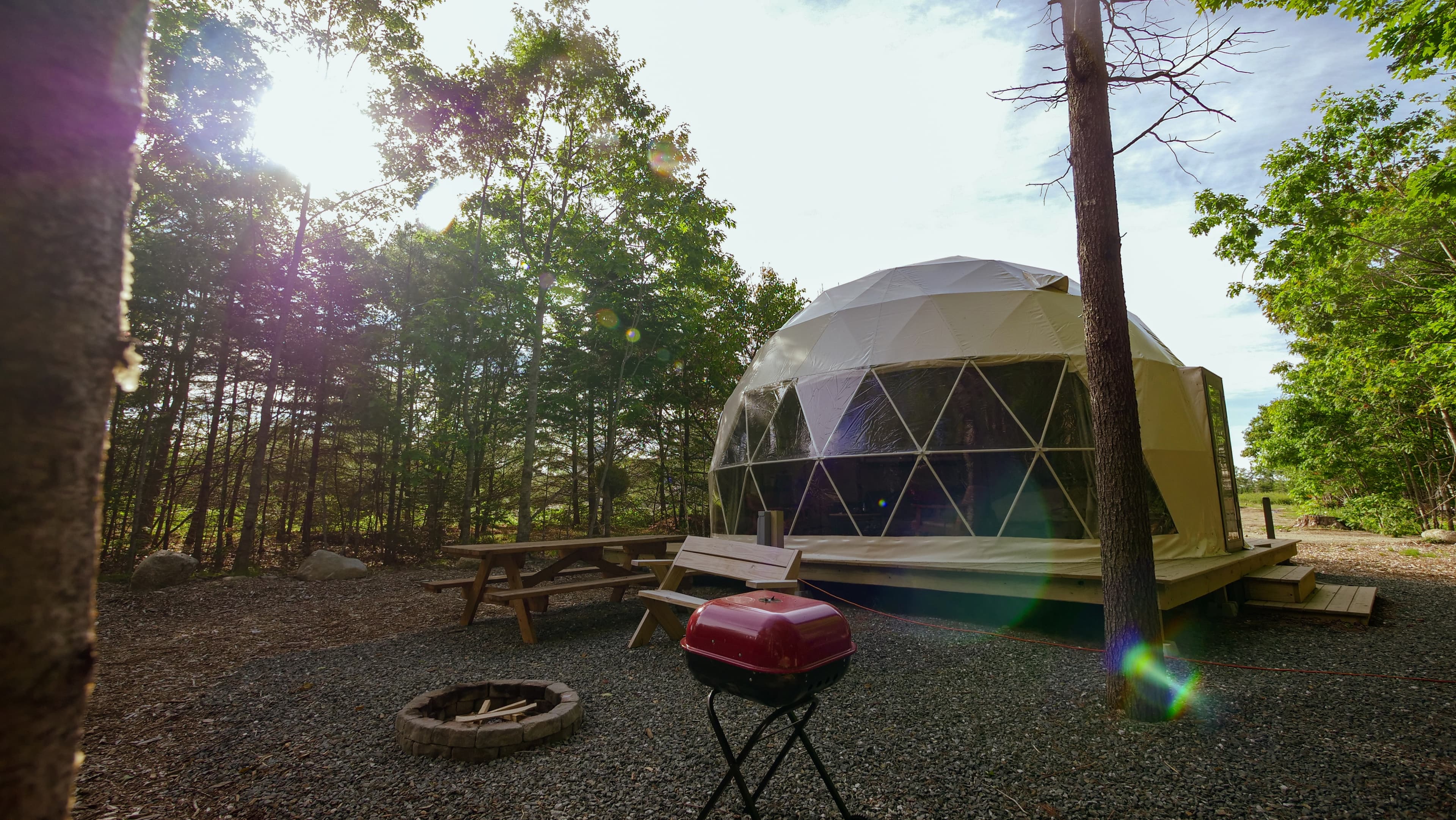 Classic dome exterior at Ferncrest Acadia