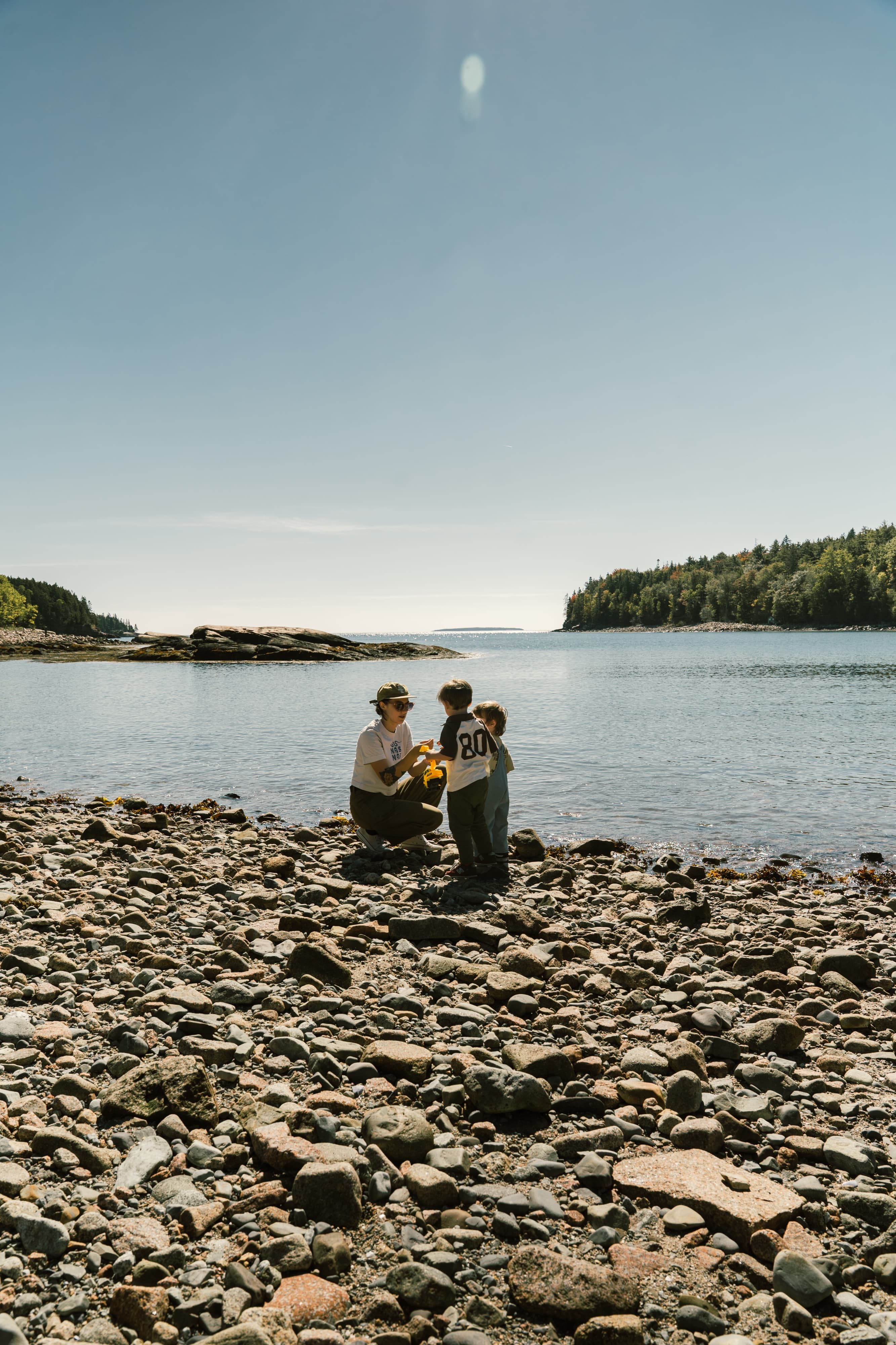 Local Acadia coast lifestyle