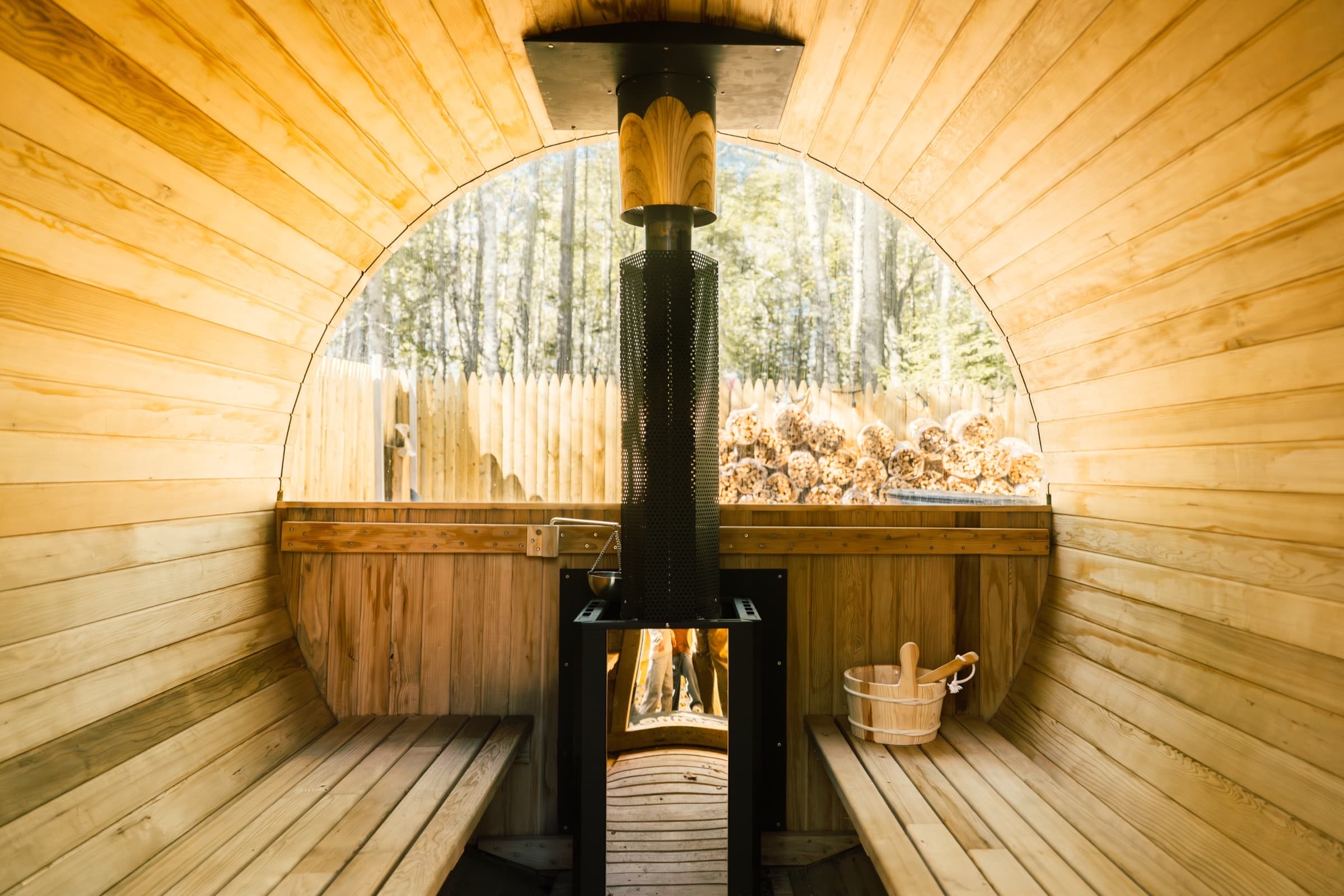 Coastal sauna sessions