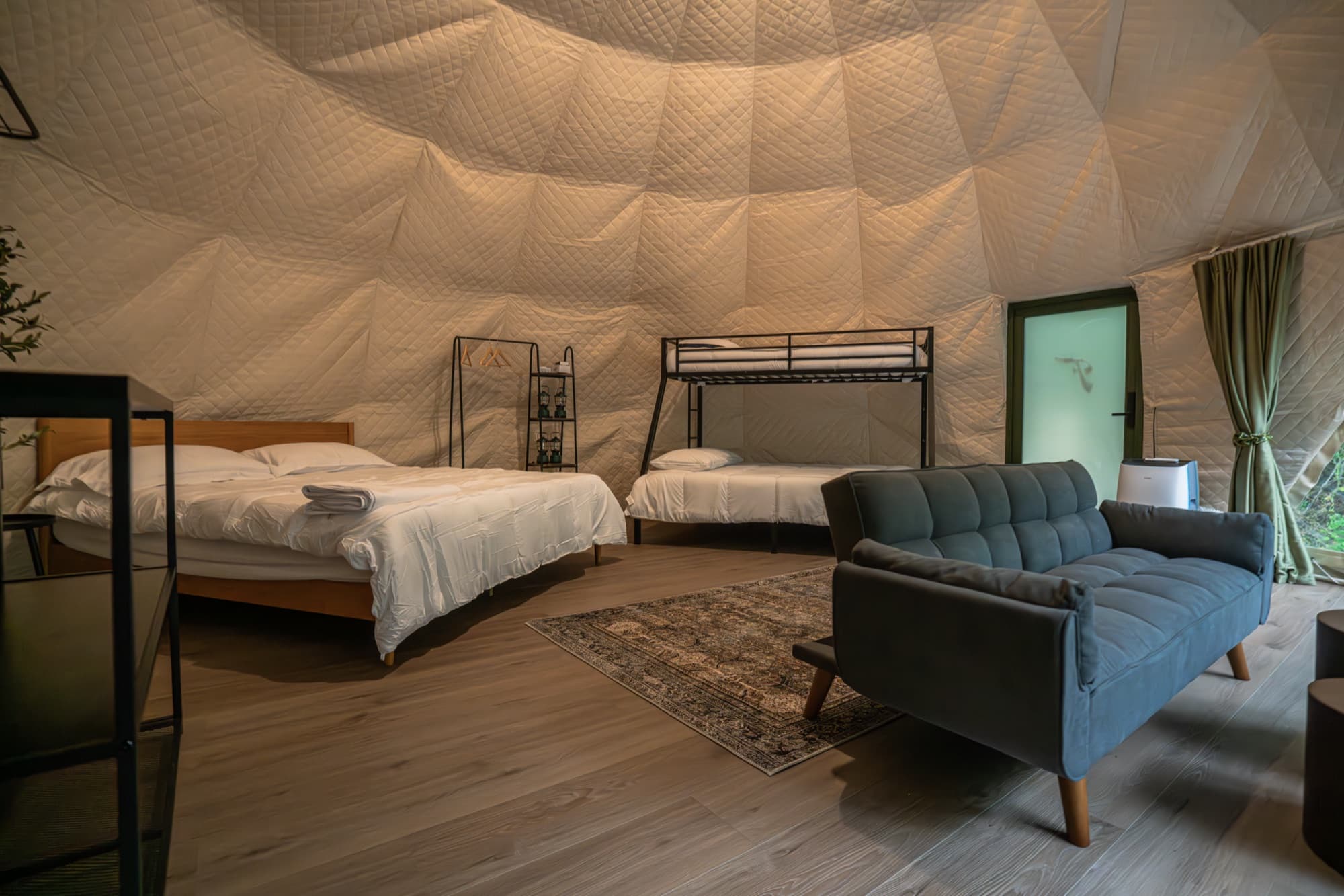 Family dome interior at Ferncrest Chambers Creek
