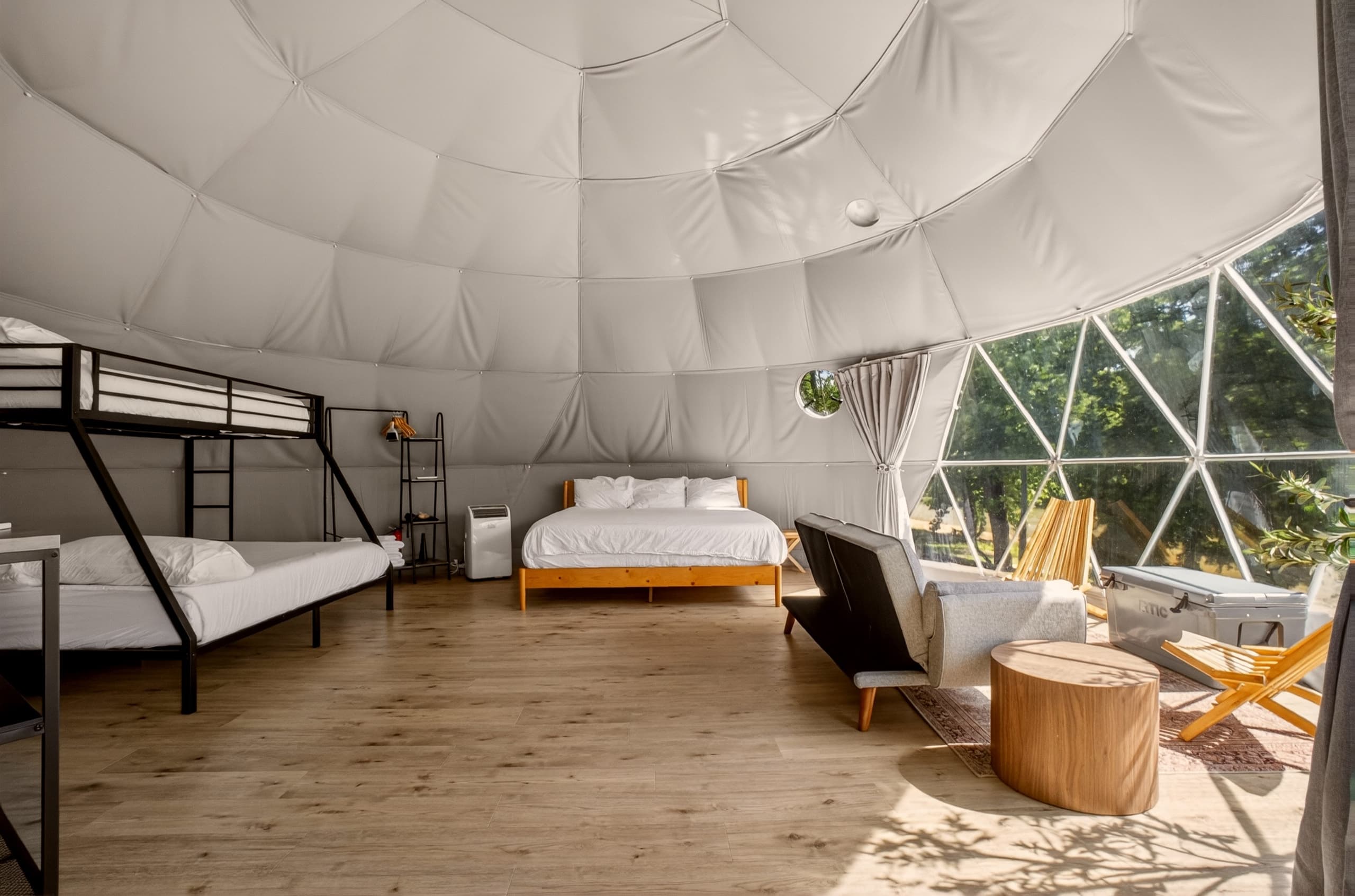 Family dome interior at Ferncrest Flint Creek
