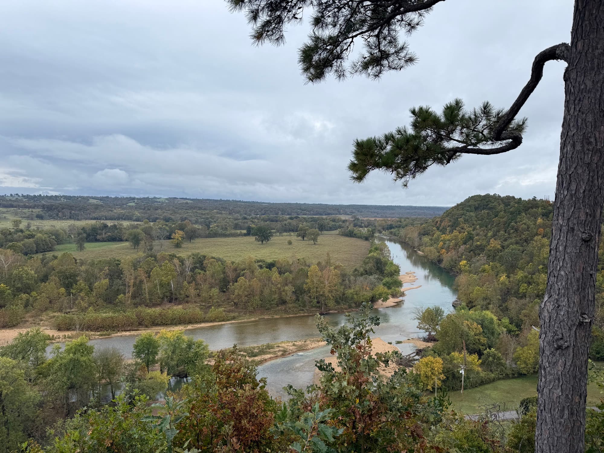 Ozark Highlands in Ozark foothills, Oklahoma