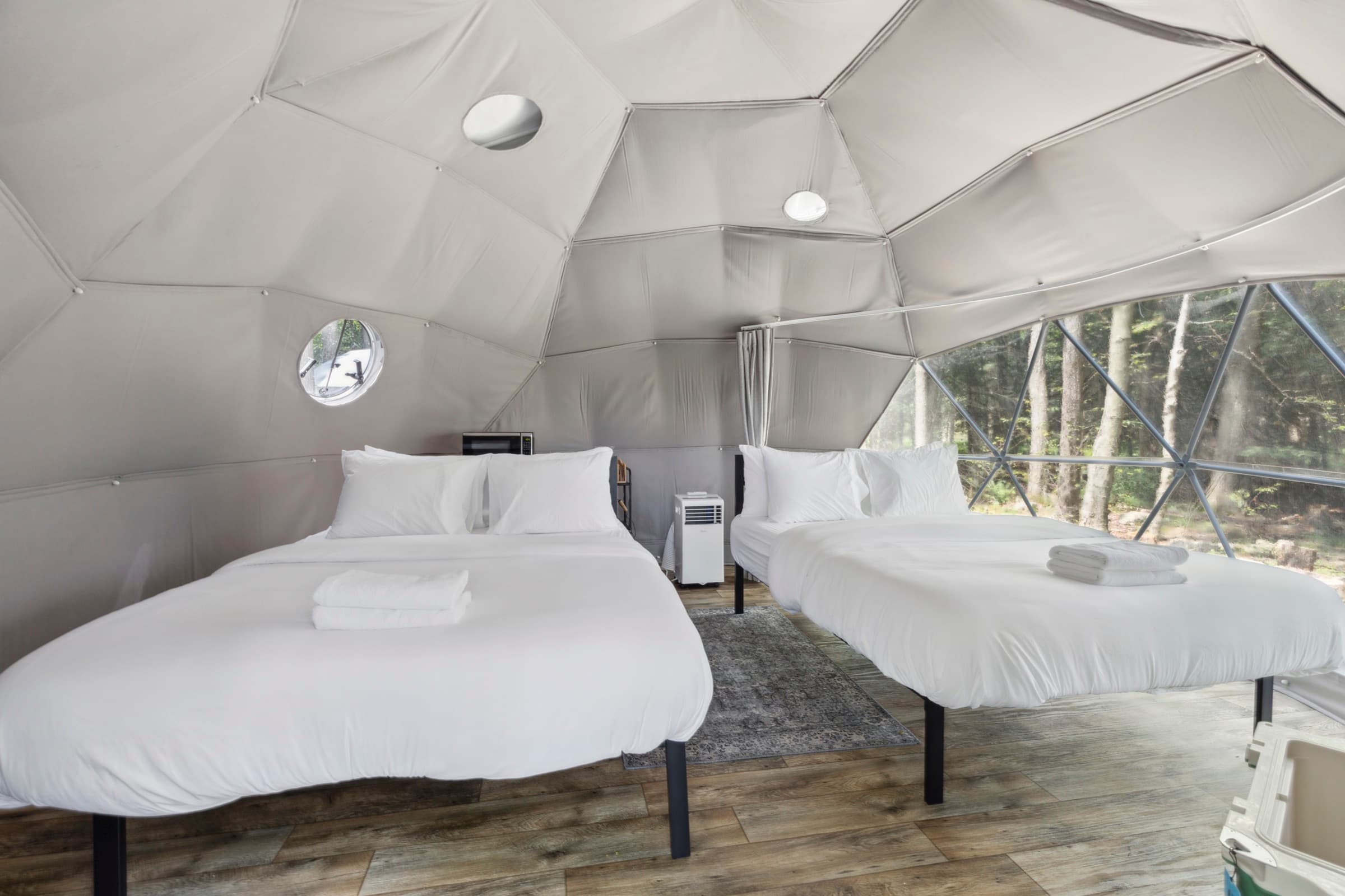Classic dome interior at Ferncrest Promised Land