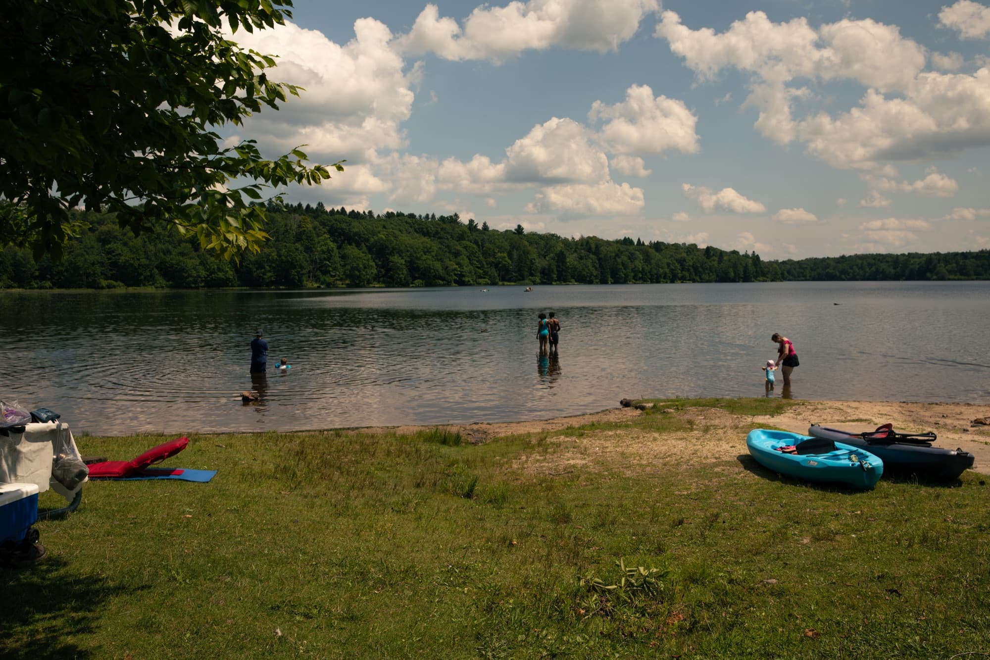 Promised Land State Park in Pocono Mountains, Pennsylvania