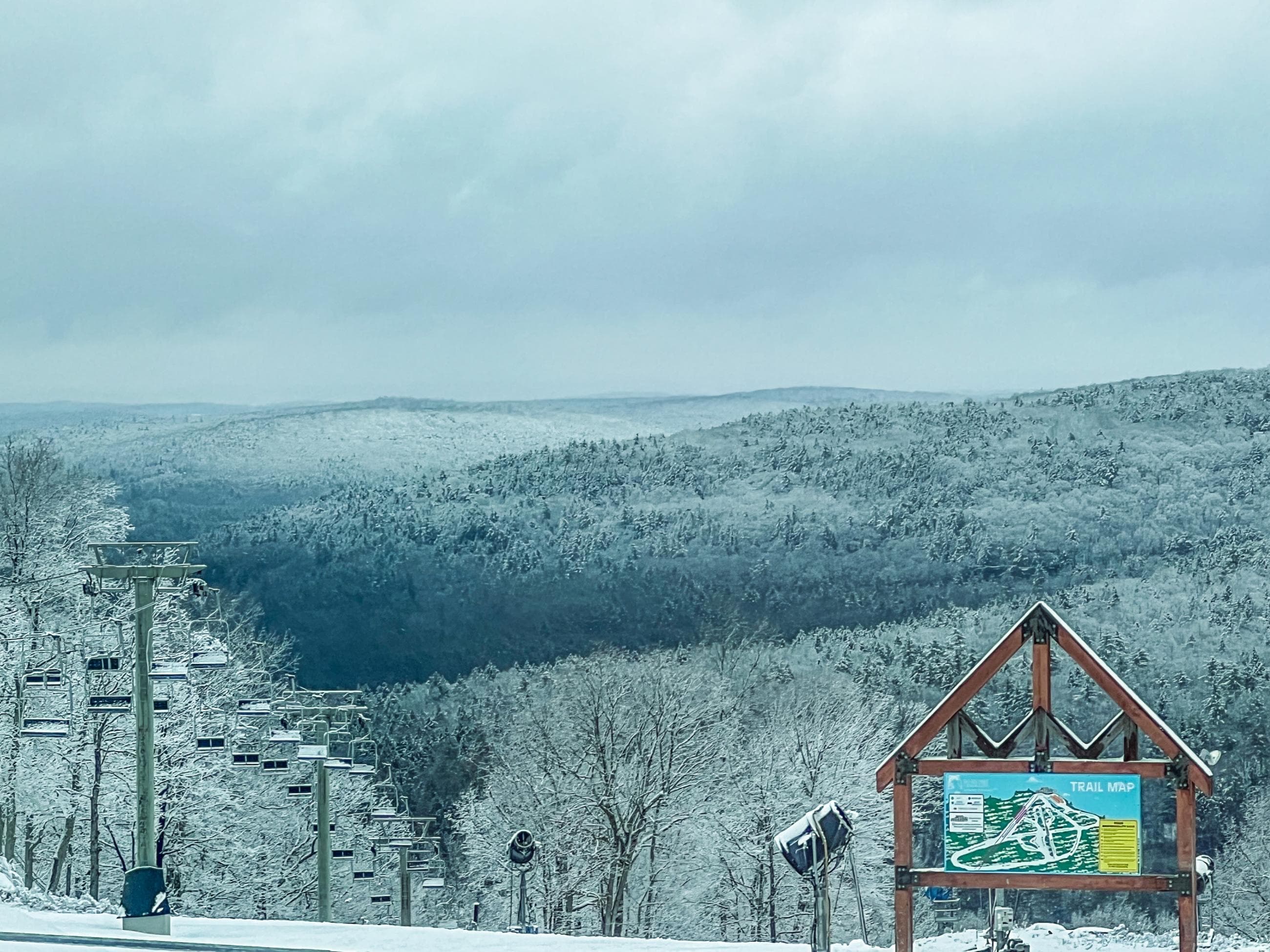 Ski Big Bear at Masthope Mountain in Pocono Mountains, Pennsylvania